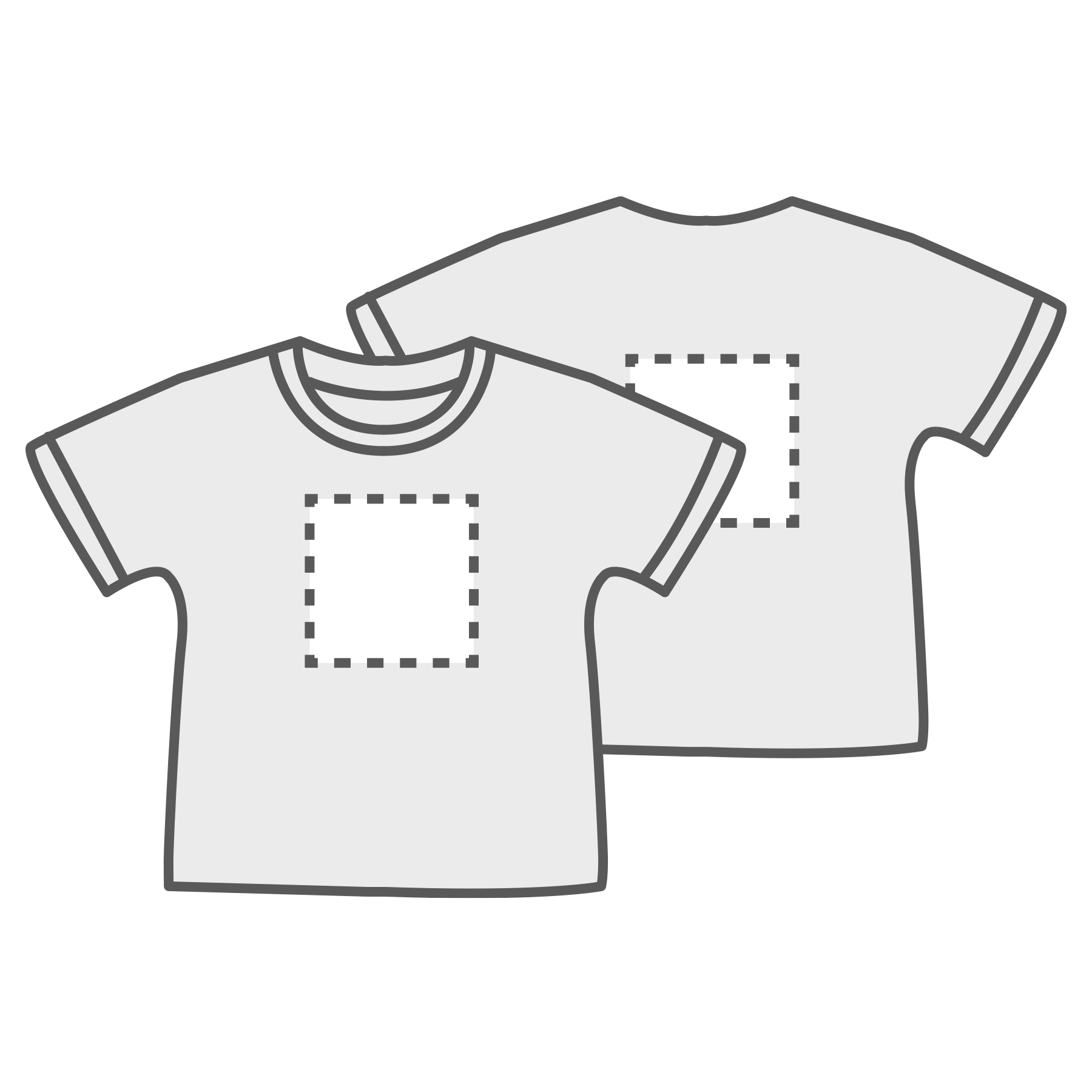 Voor- en achterzijde (15 x 15 cm)