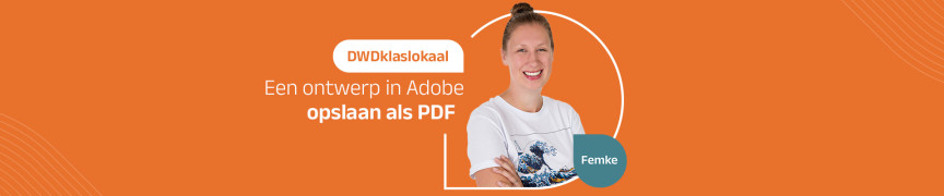 Een ontwerp in Illustrator, Photoshop of InDesign opslaan als PDF