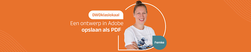 Een ontwerp in Illustrator, Photoshop of InDesign opslaan als PDF