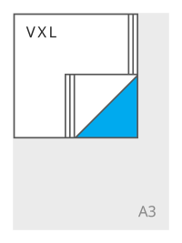 Vierkant XL (240 x 240 mm)