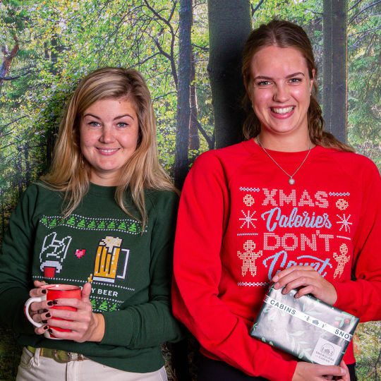 kaas overhemd Poëzie Kersttruien bedrukken met logo | Gratis templates | Drukwerkdeal.nl