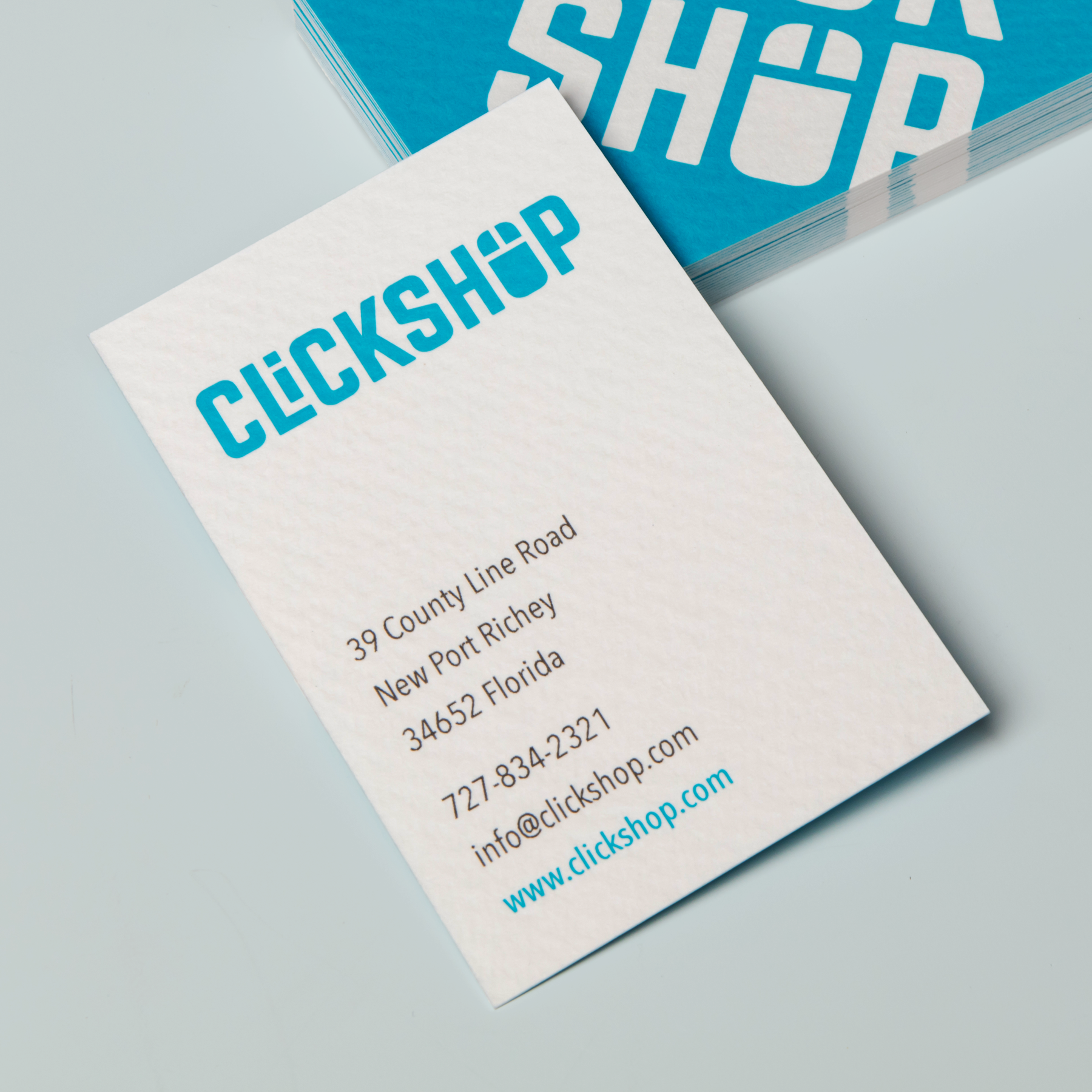 Luxe vistekaartjes viltmarkering wit