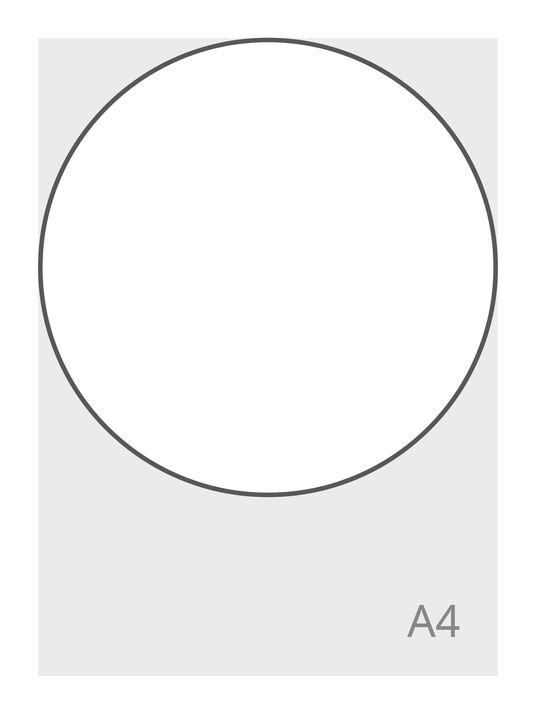 Rond 210 mm