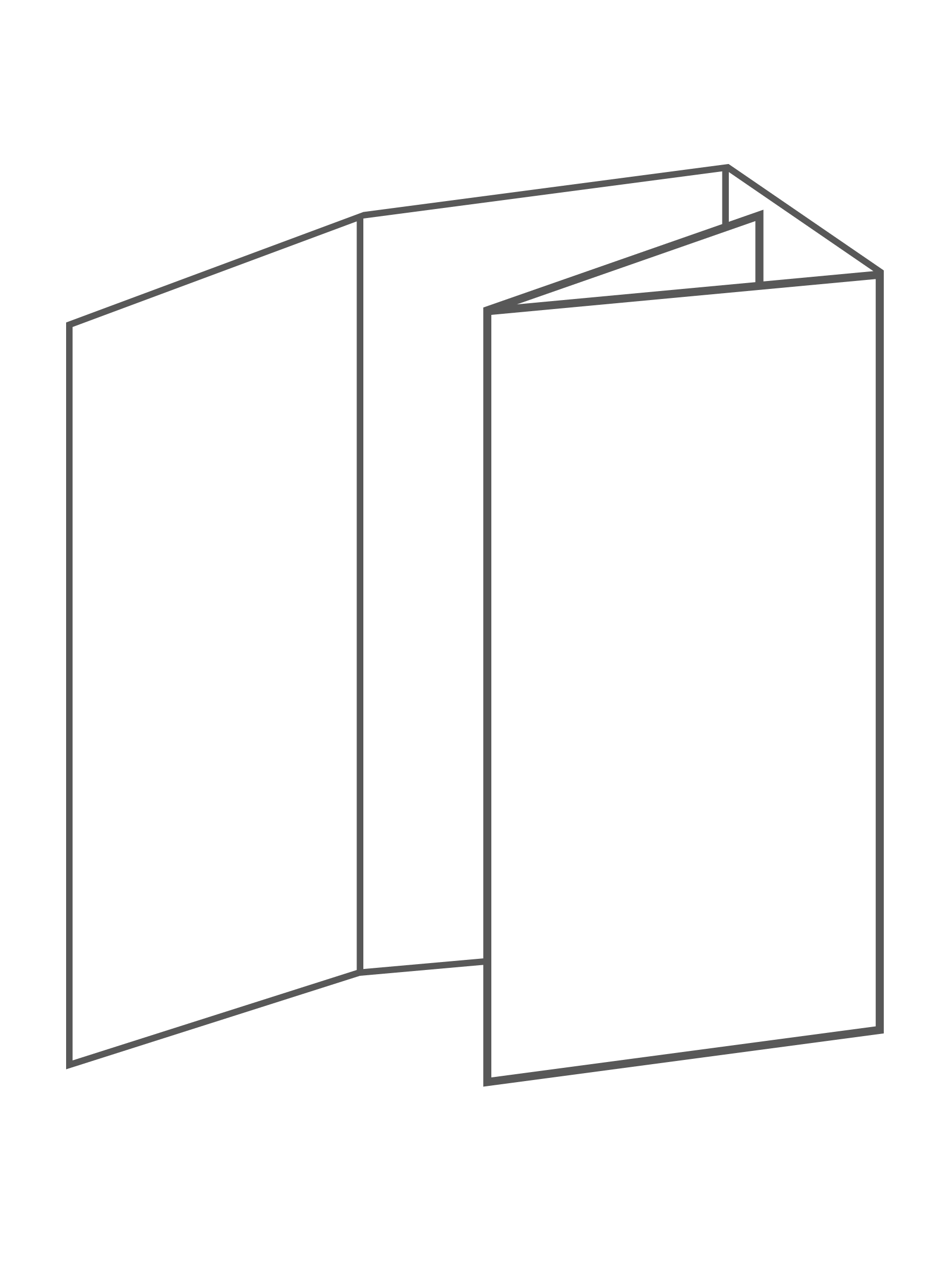 4 slagen wikkel vouwen