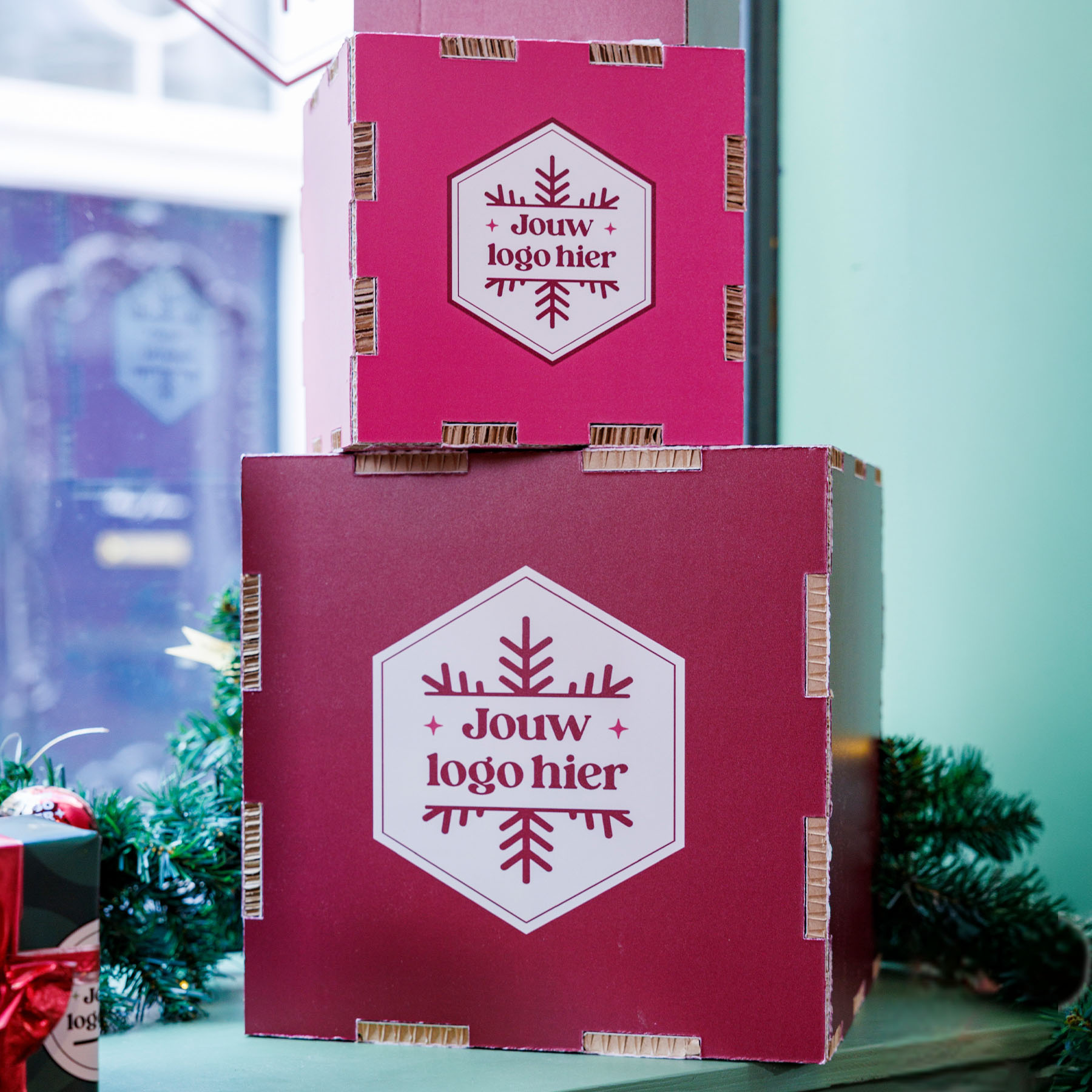 kerstknaller decoratie-etalagemateriaal