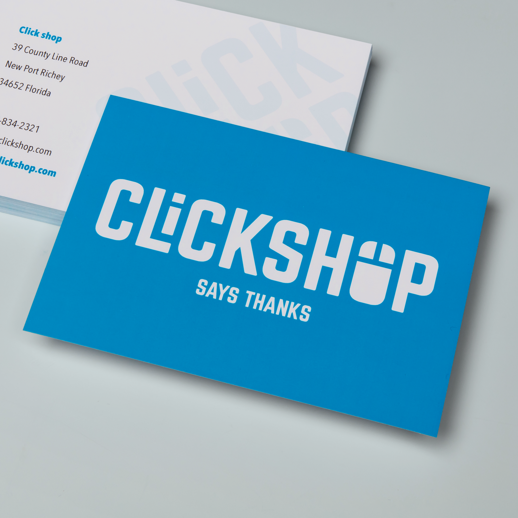 With compliments cards Gesatineerd bedrukken