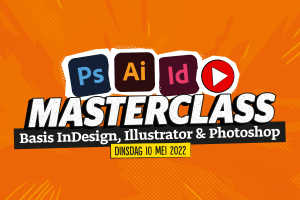 De gratis masterclass ‘Basis InDesign, Illustrator & Photoshop’ helpt je als starter in deze programma’s perfect op weg om binnen de kortste keren je ideeën om te zetten in ontwerpen.