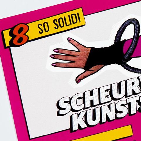 Scheurvast kunststof