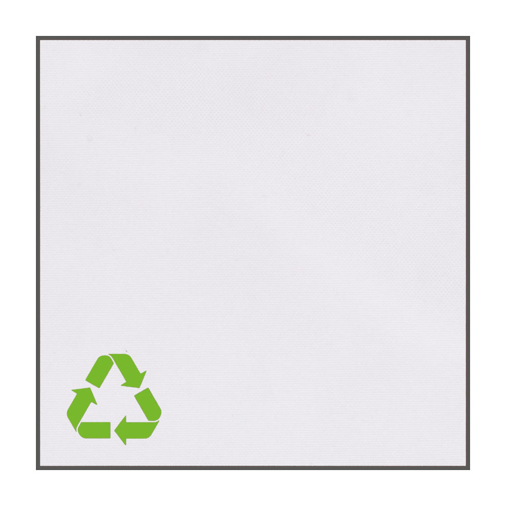 Katoenlook (100% gerecycled polyester)