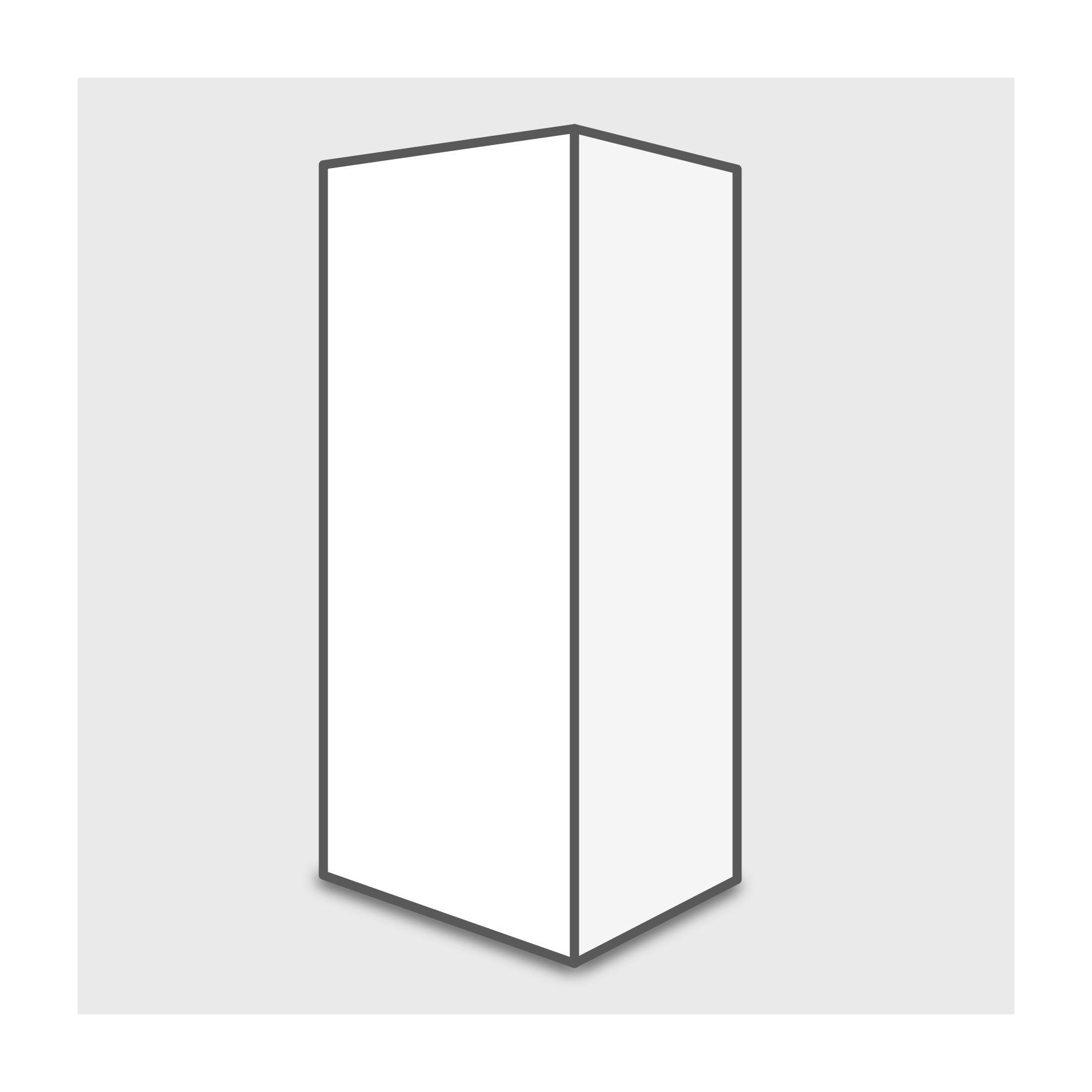 Presentatiezuil Pilaar (50 x 70 x 200 cm)