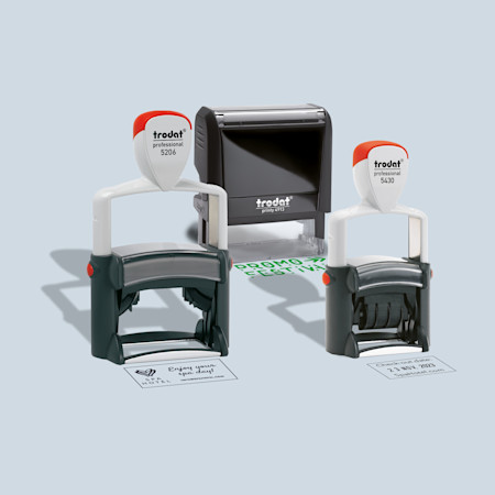 Stempel laten maken met logo en adres | Drukwerkdeal