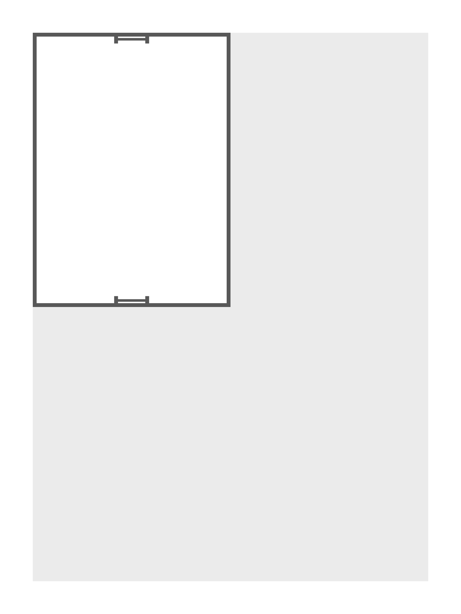 Brievenbusdoos A6+ (155x110x20mm)