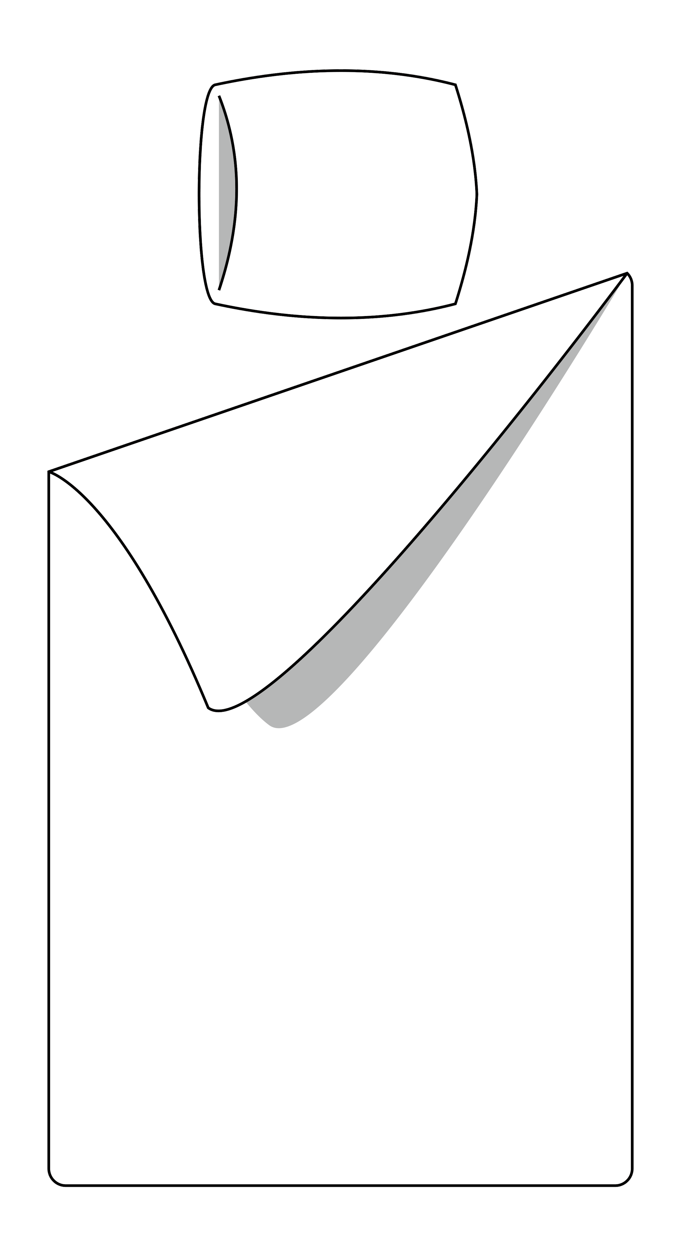 140 x 220 met kussensloop (70x60cm)
