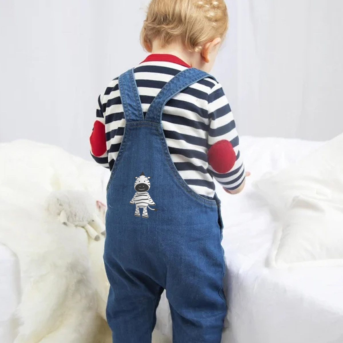 Baby Rocks Denim Dungarees