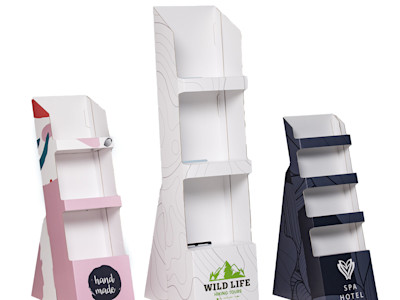 Inpakplaat Display Promotionele product display bedrukken | Drukwerkdeal