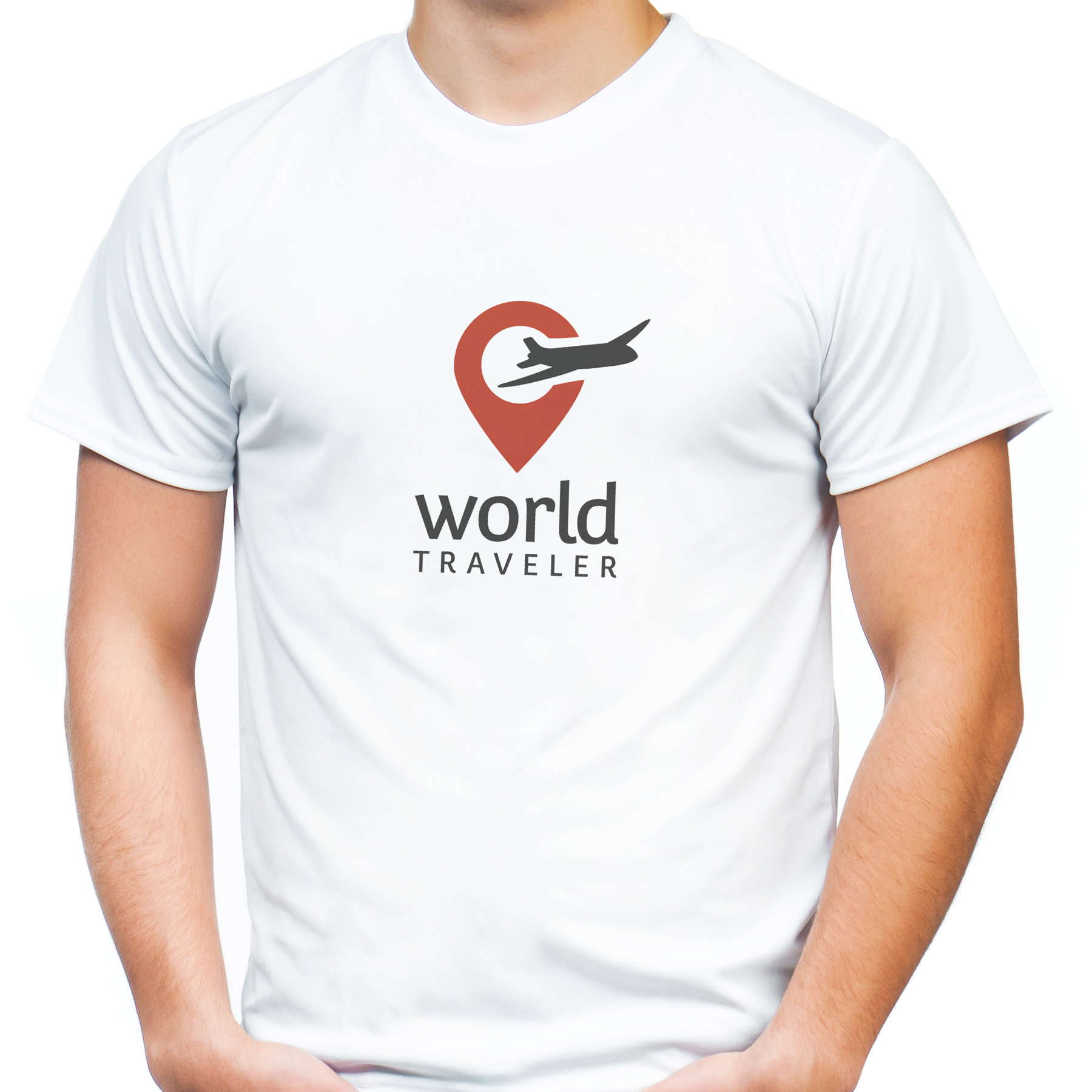 t-shirt-wit world-traveler