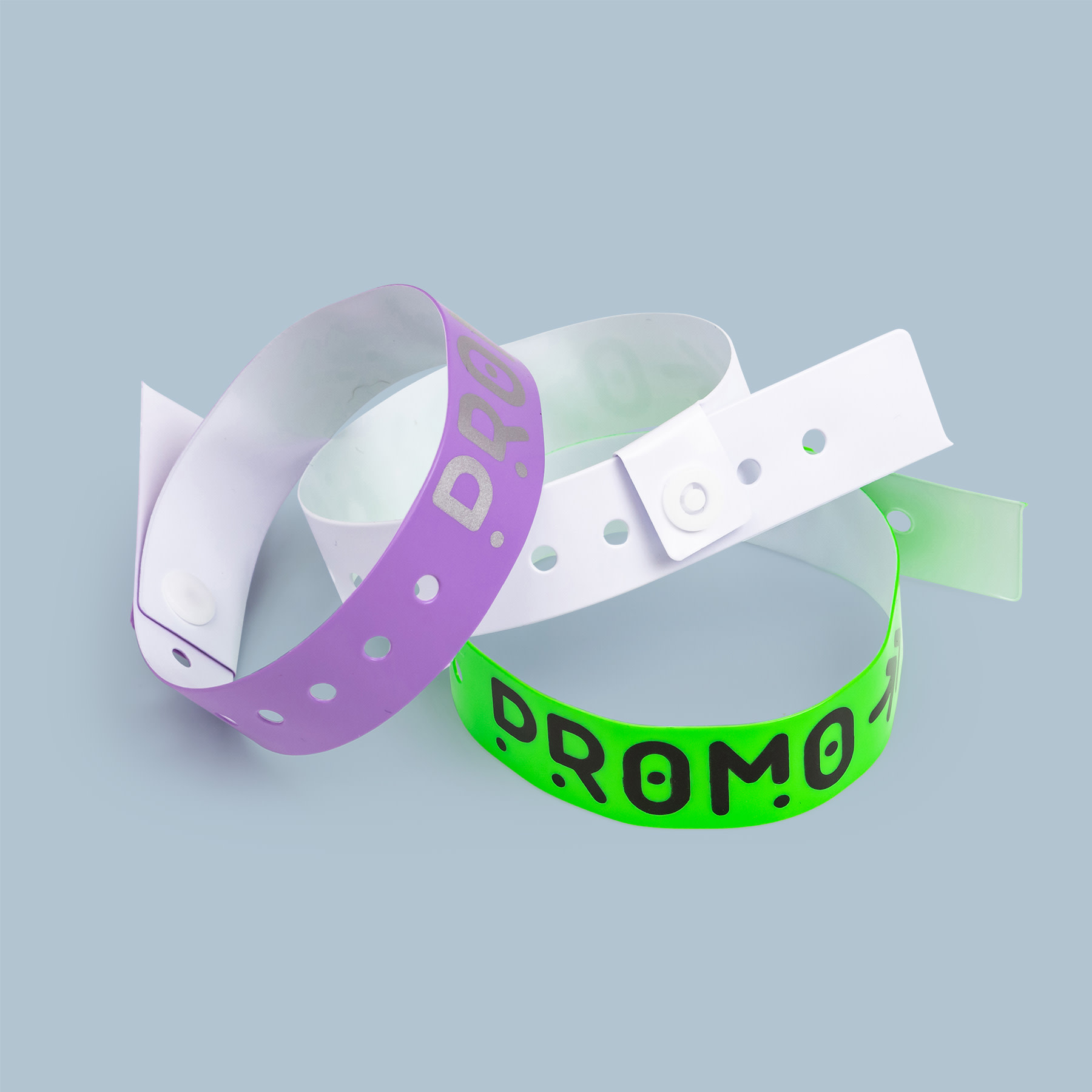 vinyl-polsbandjes-gekleurd