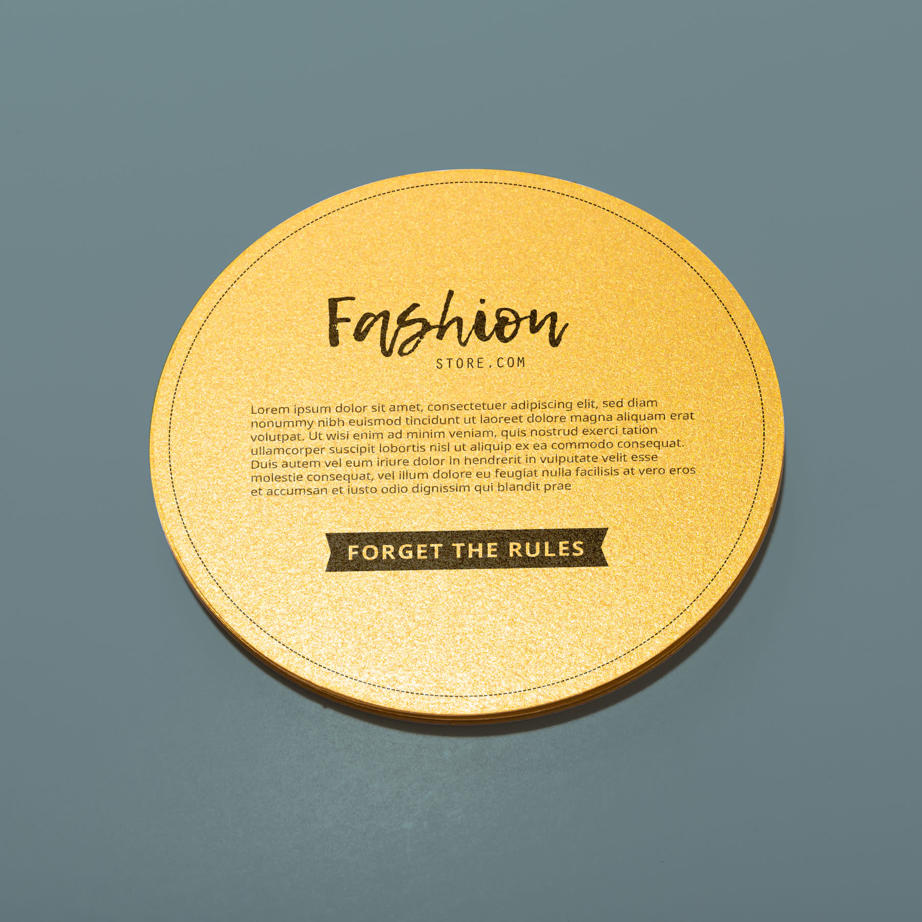 ansichtkaartrond-goud-fashionstore