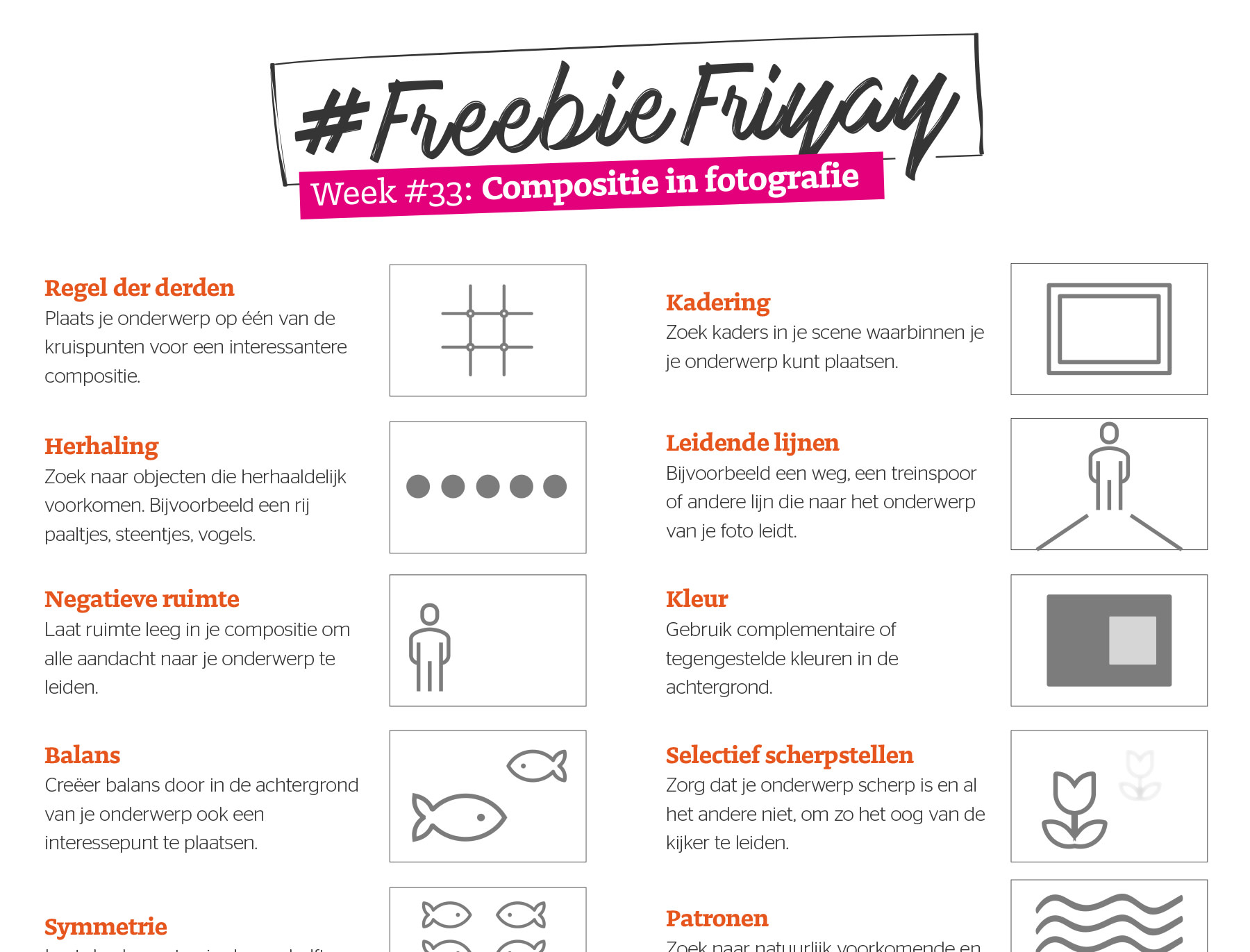 FreebieFriyay #33 - Gratis compositiecheatsheet