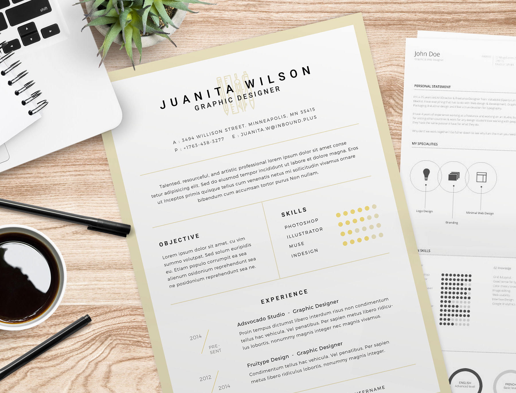 FreebieFriyay #3 - Tutorial: cv-templates