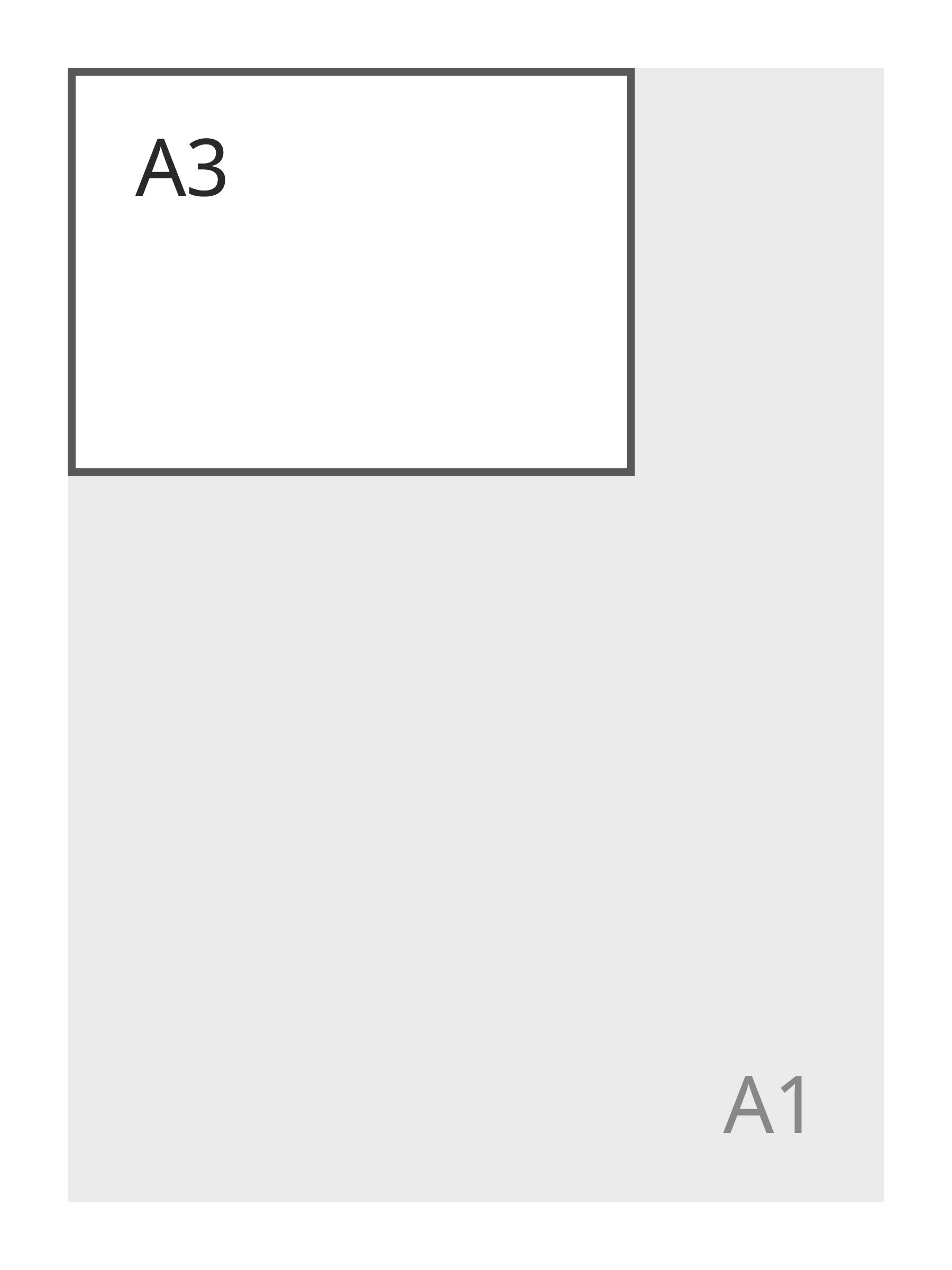 A3 liggend (420 X 297 mm)