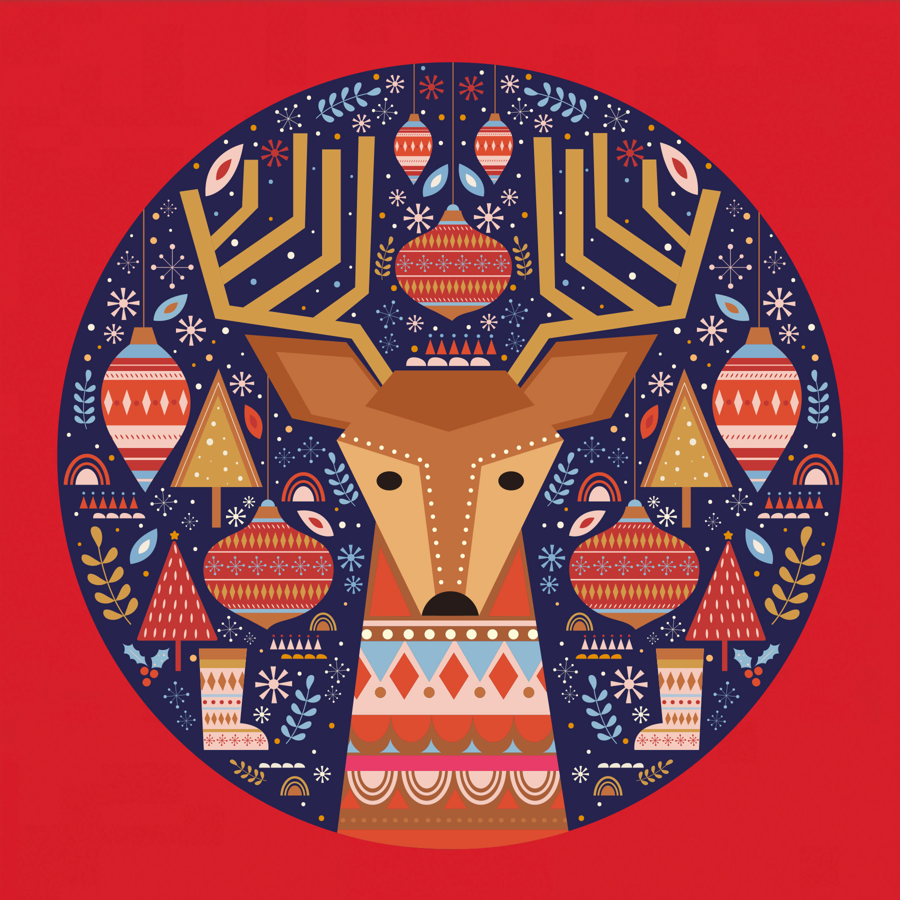 christmas-deer