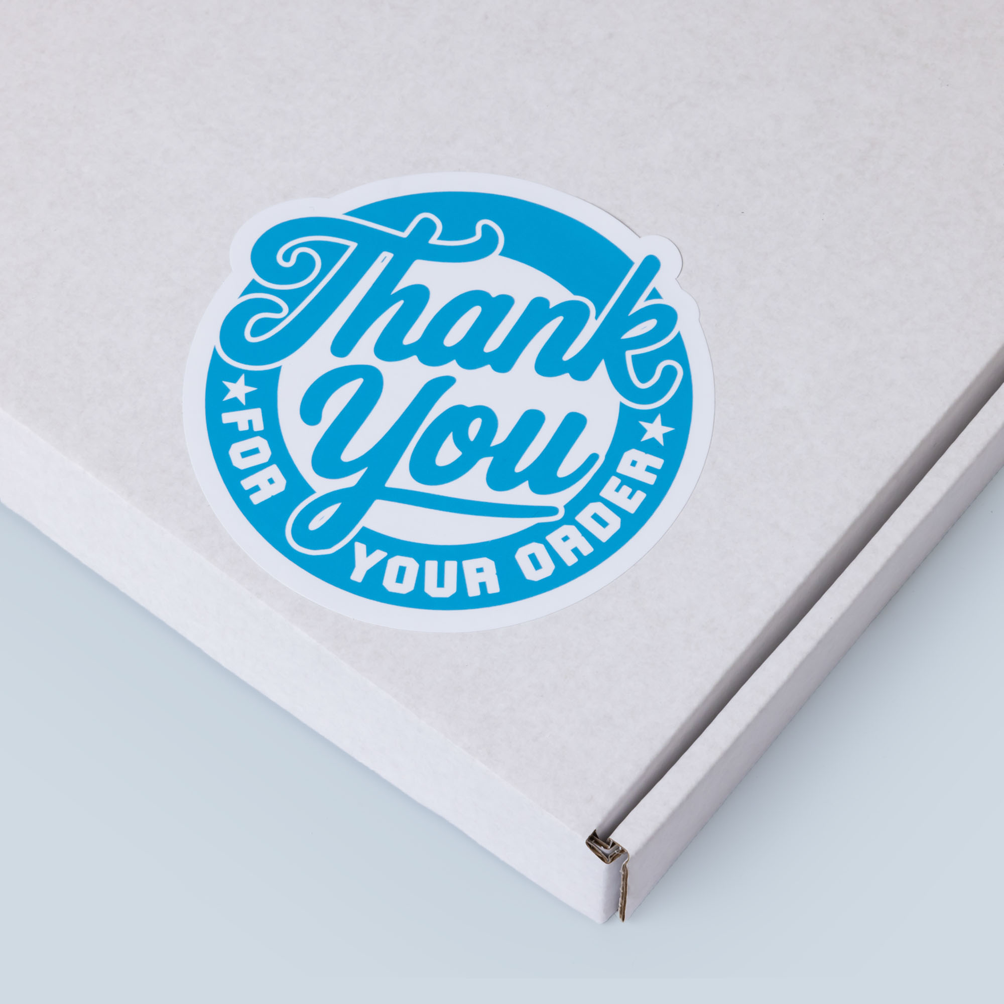 ContourKleinFormaatSticker Doos ThankYou