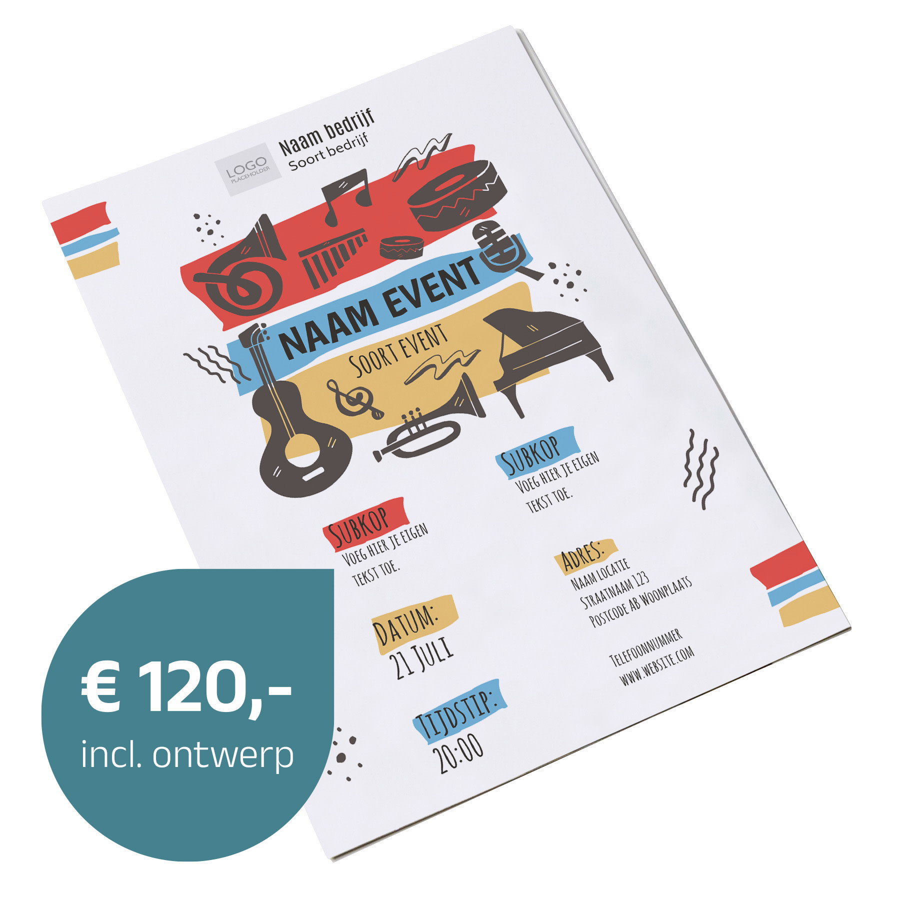 producten-ontwerpservice flyers