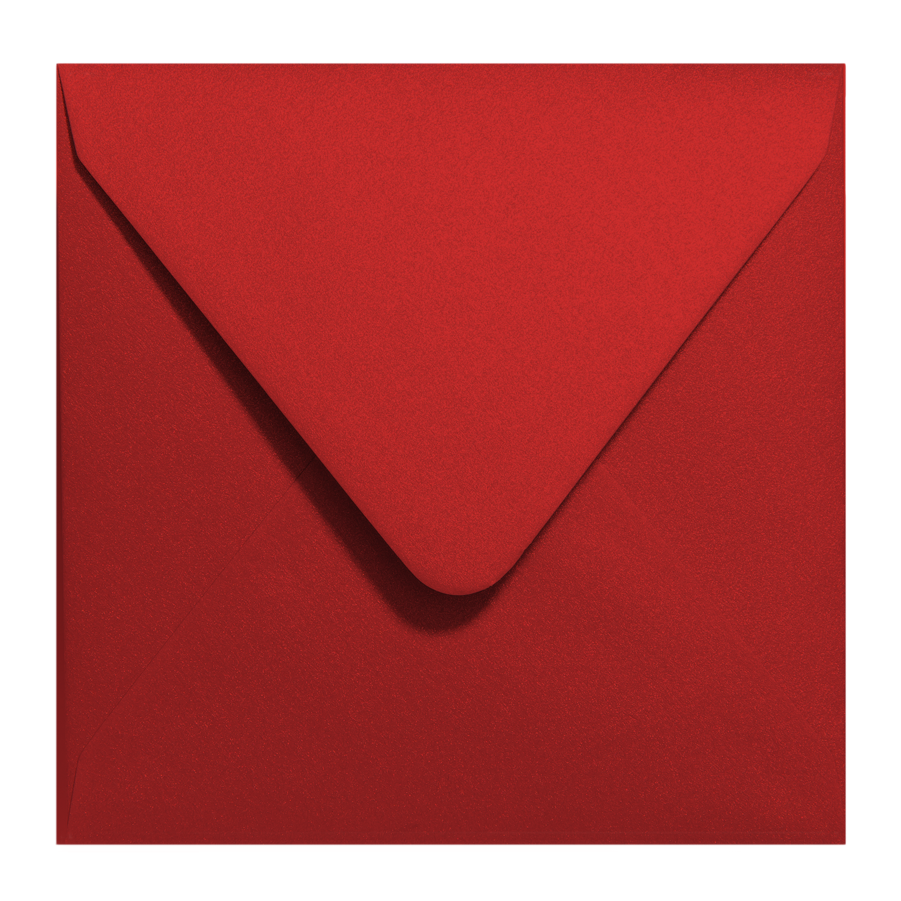 Inclusief metallic rood enveloppen