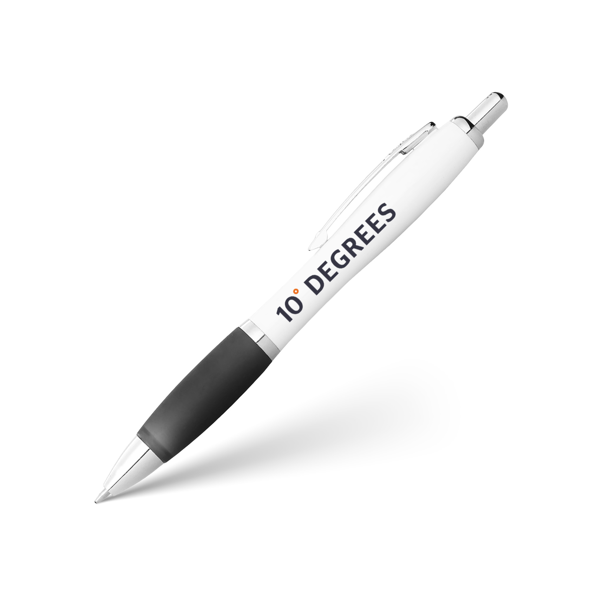 Foer pen met gekleurde grip - spoed