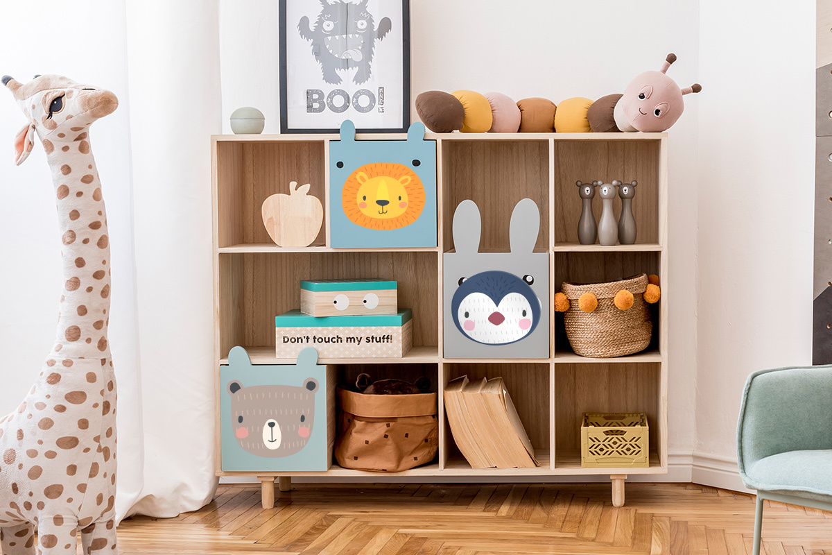 afb ikea-rondestickers-kinderkast-dieren