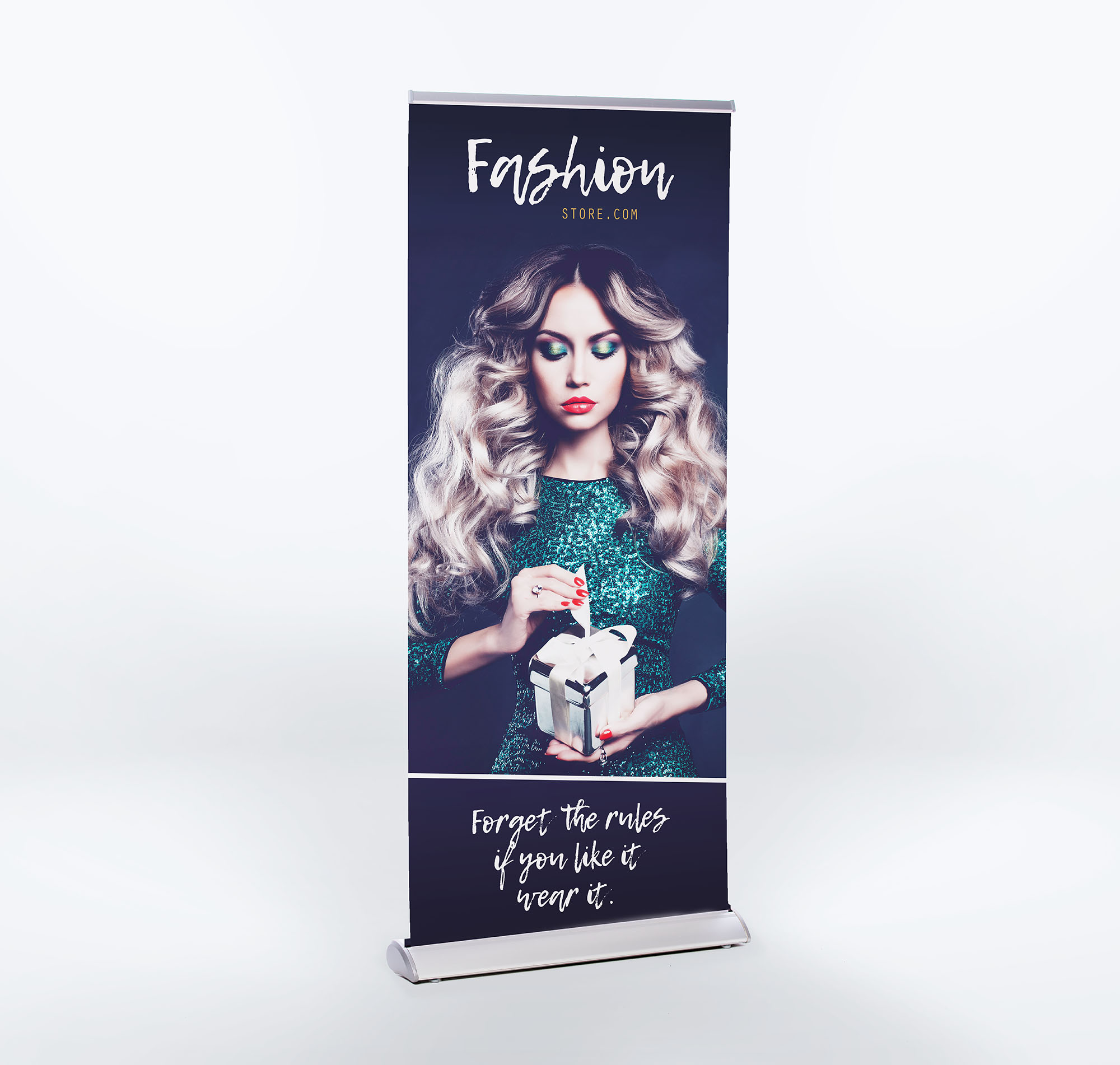 Roll-up banner maken luxe