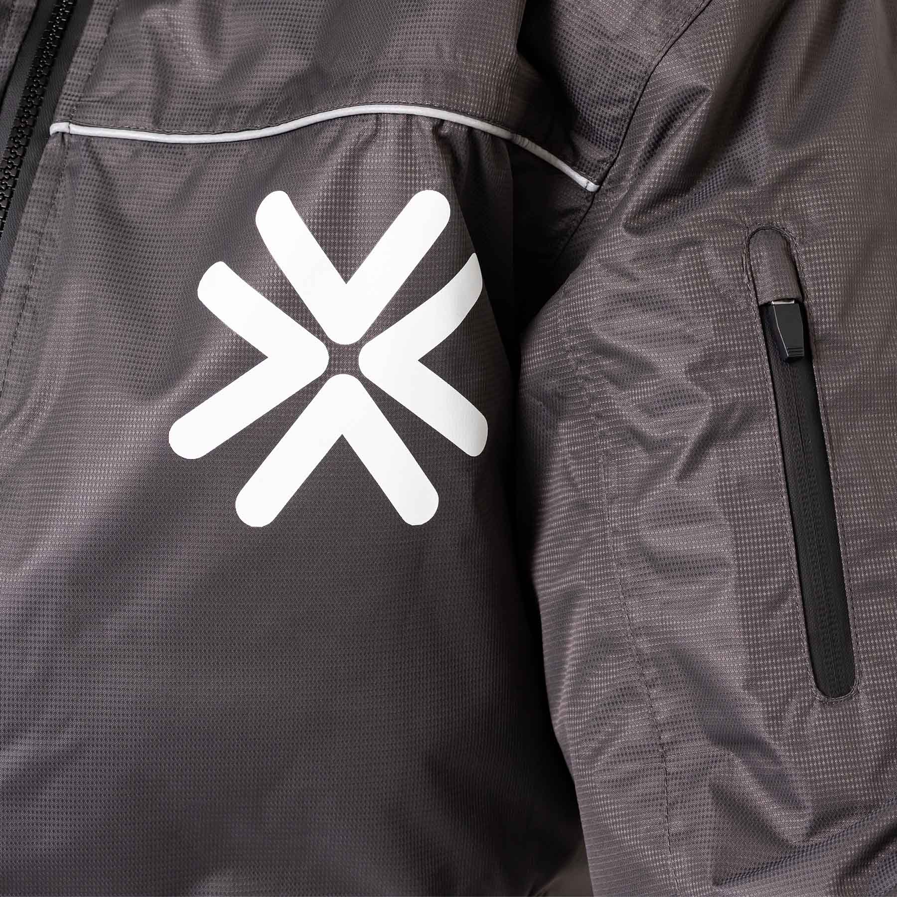 Gallery-werkjas Midi parka-Zeefdruk transfer