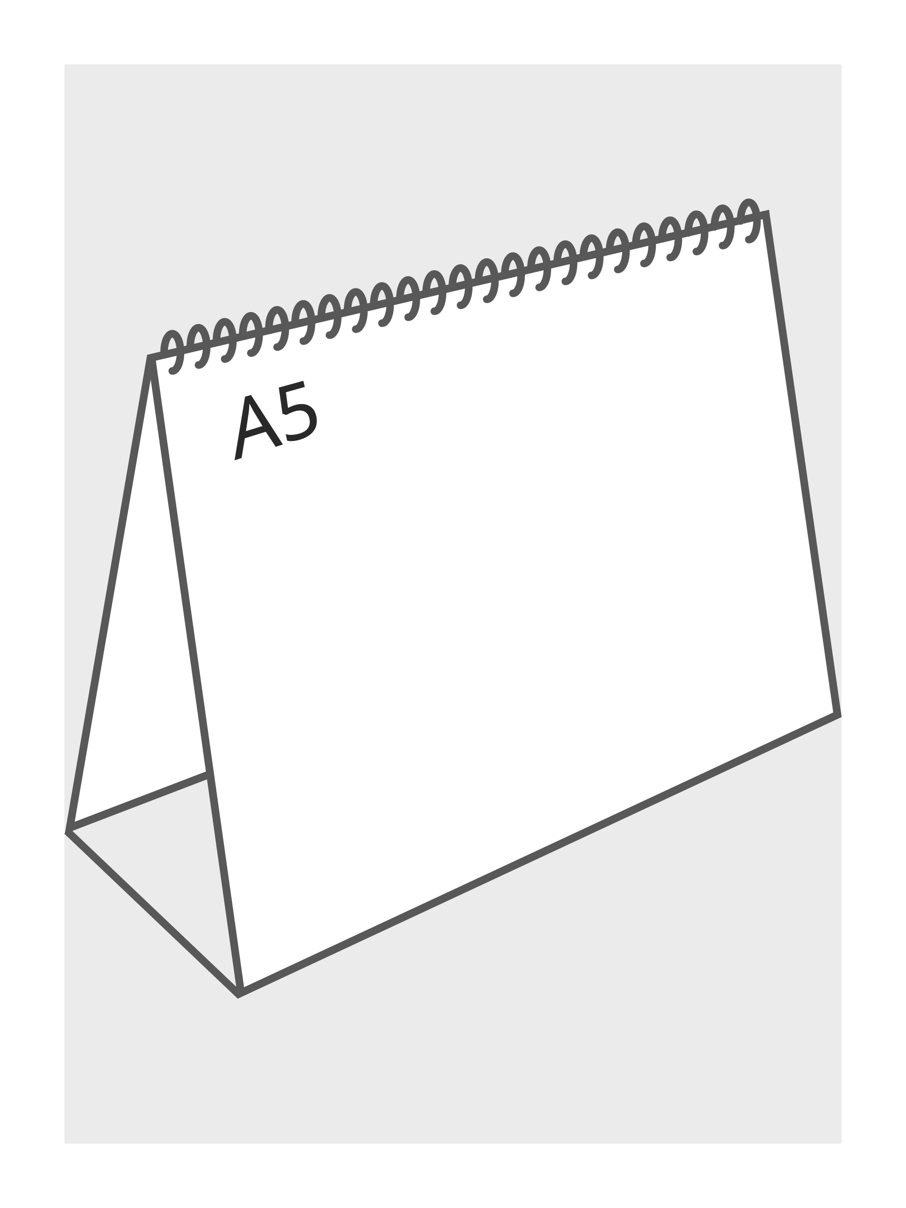 A5 liggend (210 x 148 mm)