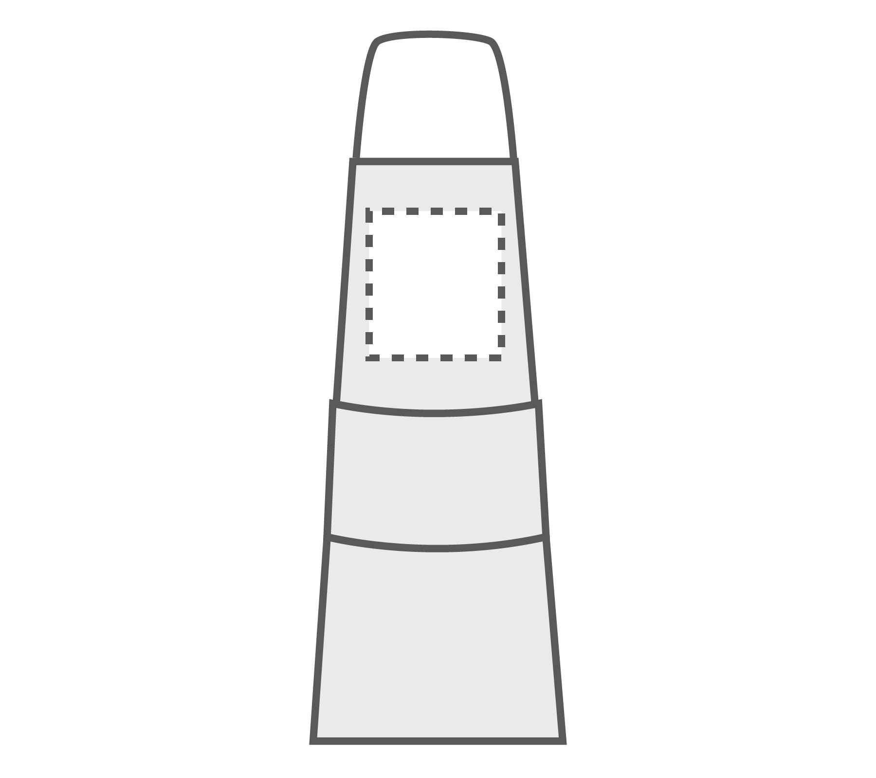 Voorzijde (18 x 20 cm)