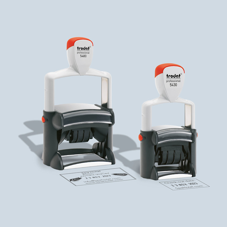 Stempel laten maken met logo en adres | Drukwerkdeal