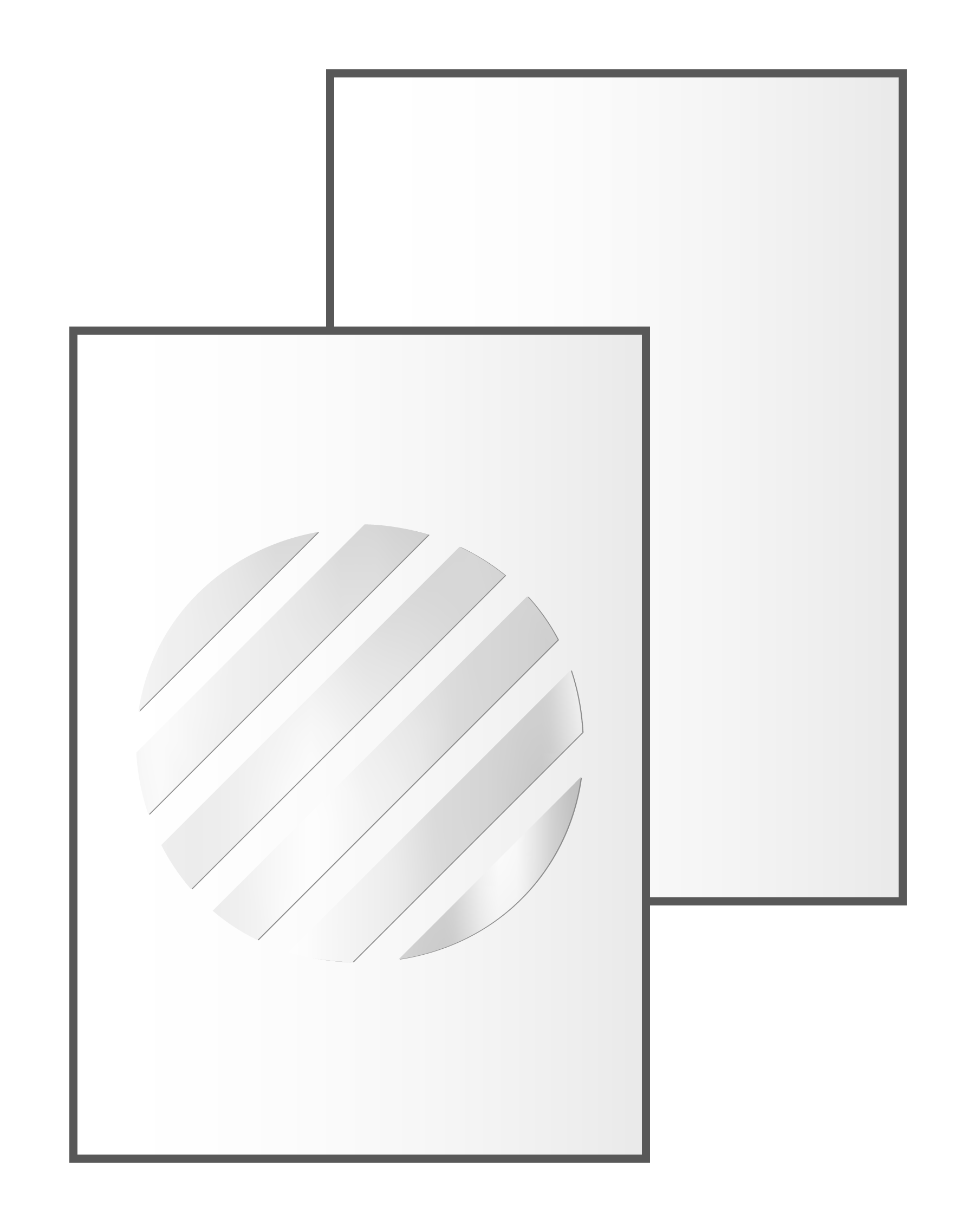 Dubbelzijdig matlaminaat + spot UV-lak