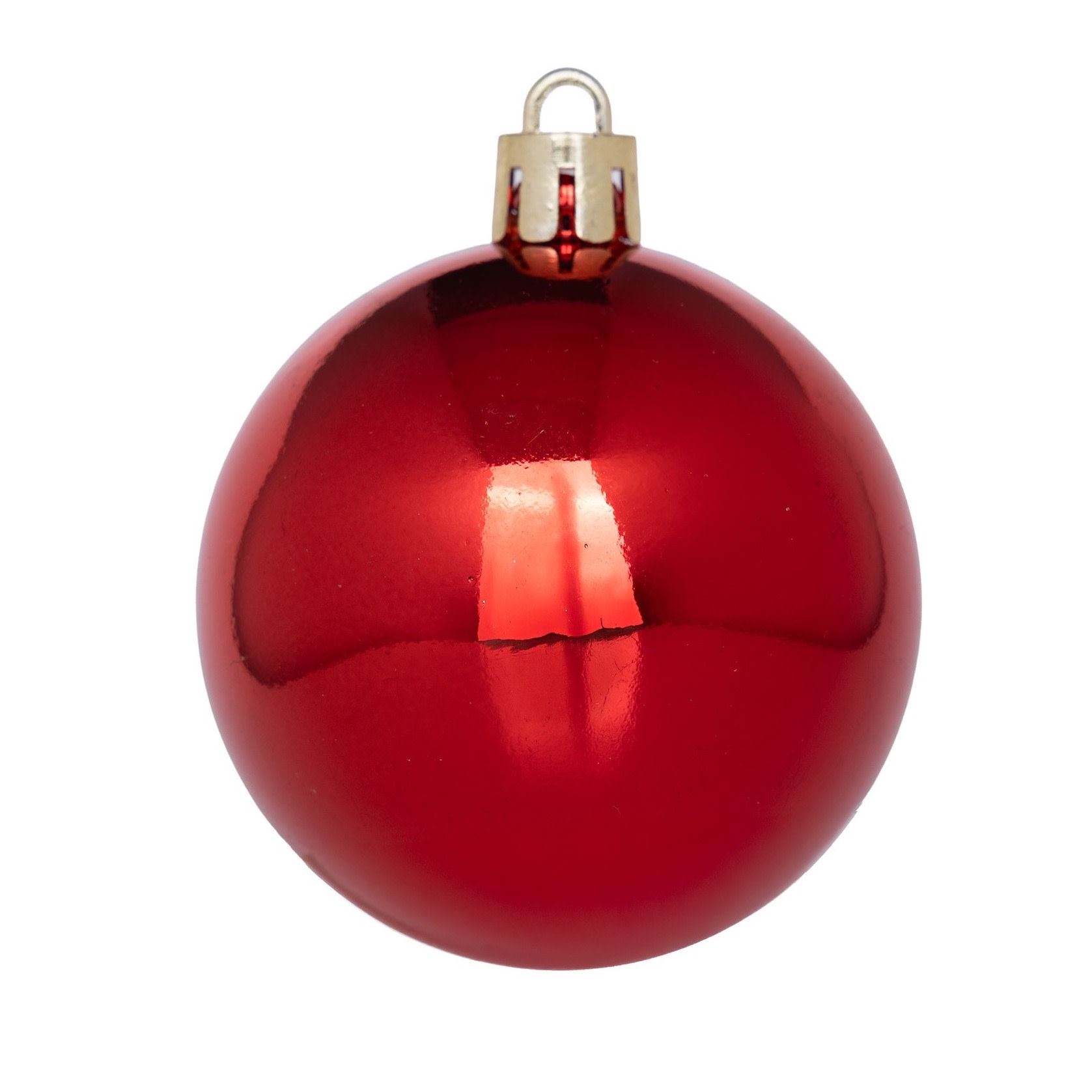plastic-kerstbal-rood-glanzend