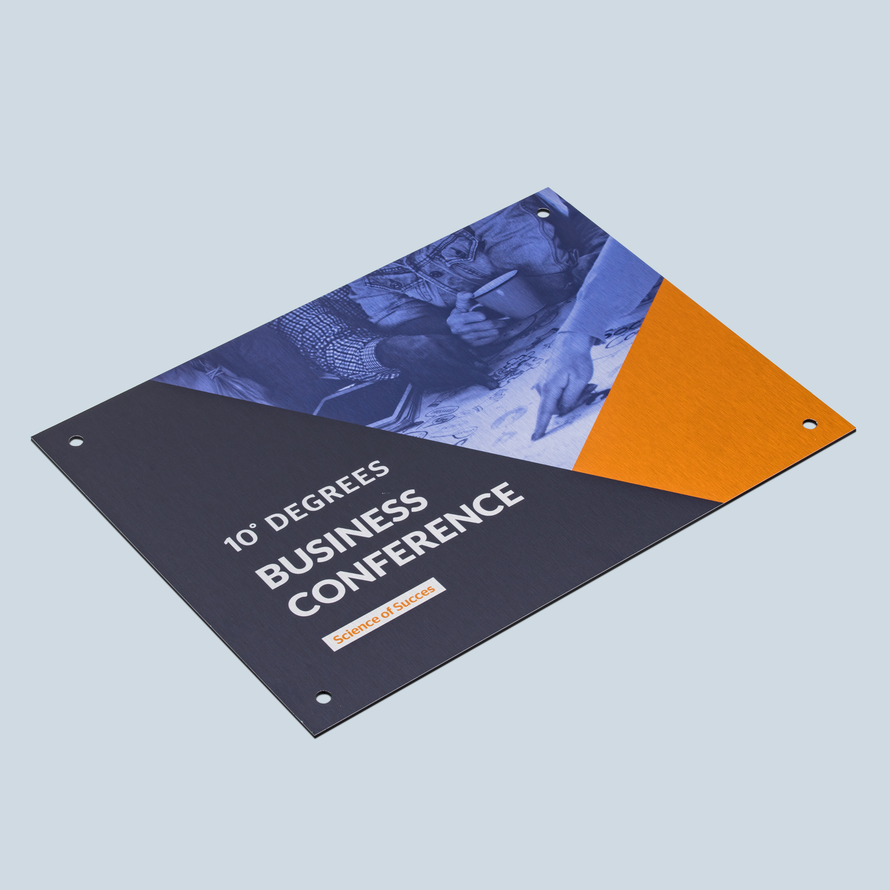 Geborsteld aluminium