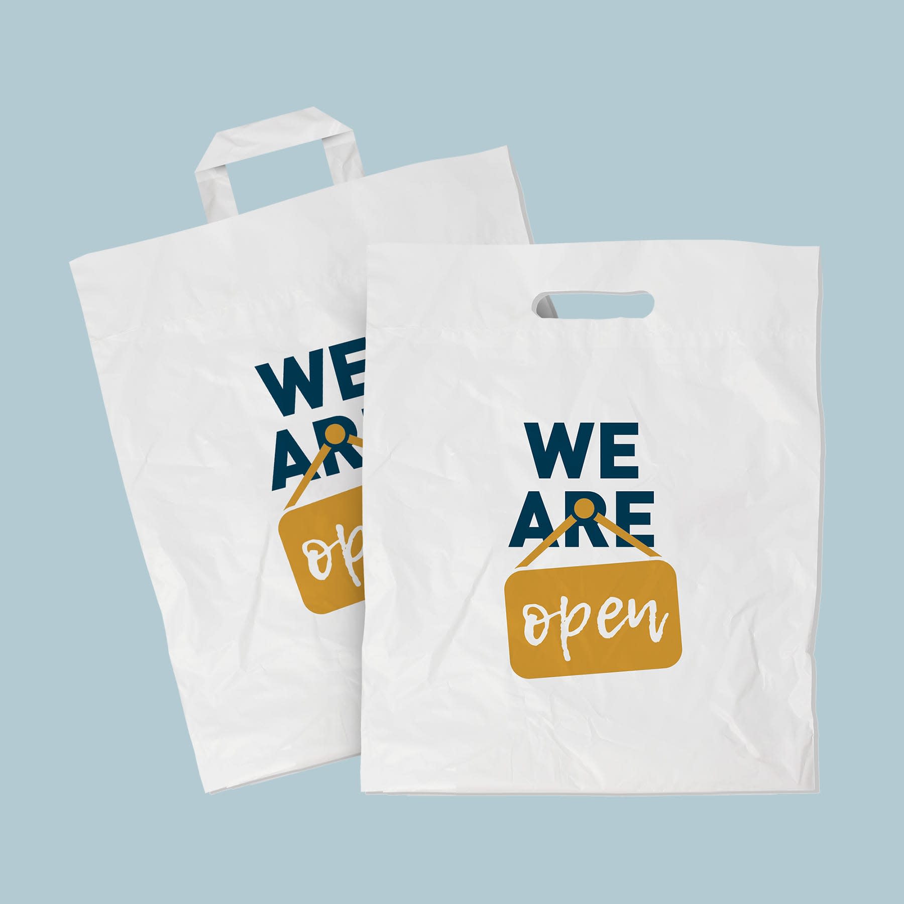 open-voor-afhalen plastic-tas