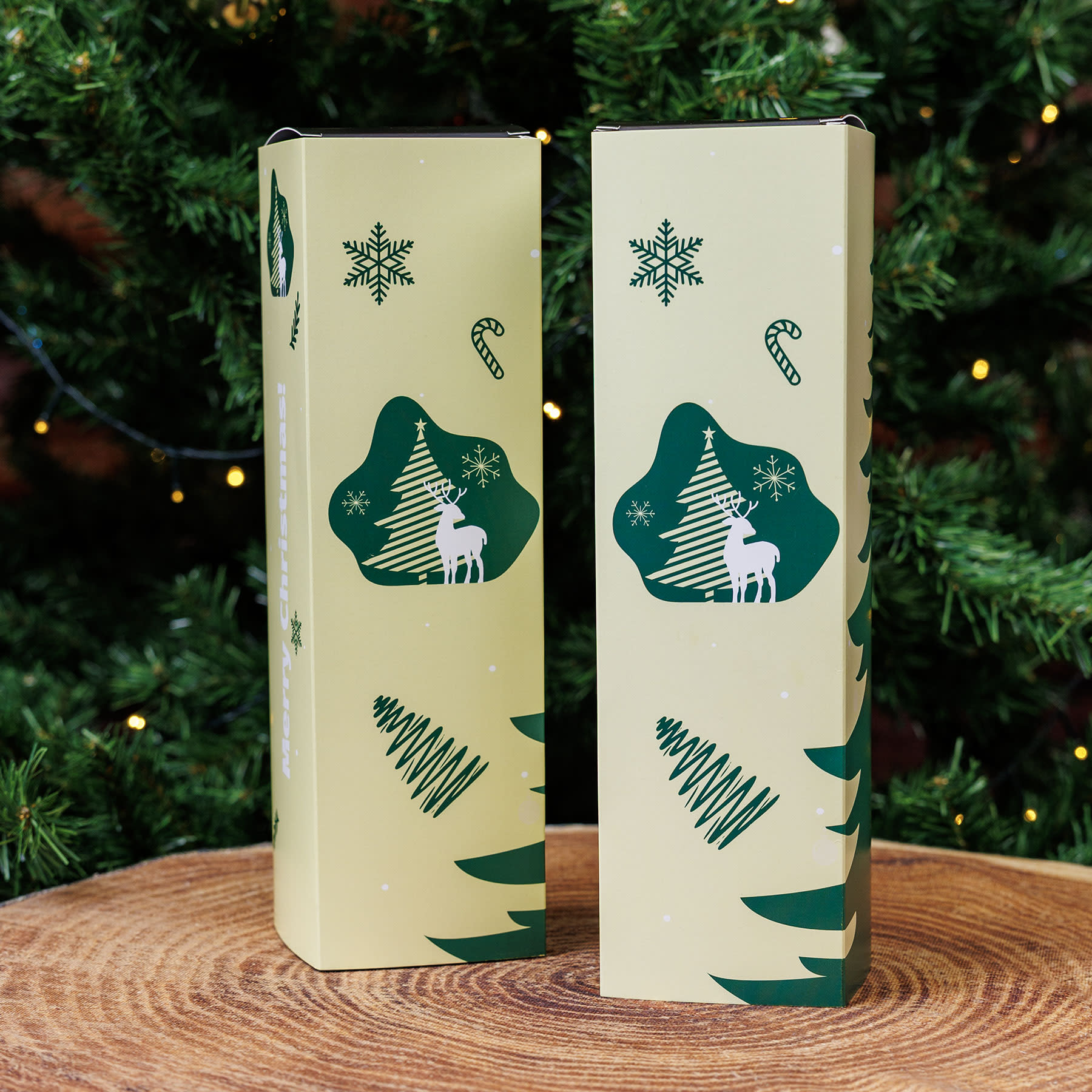 Kerstproducten-wijnsleeves