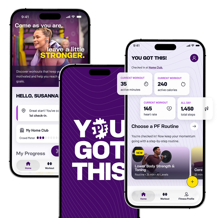 Mobile app Main screen