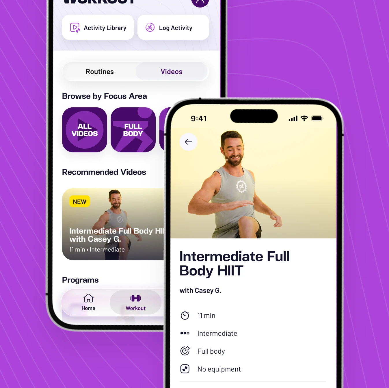 PF App Workouts