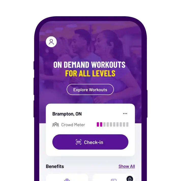 Mobile app Main screen
