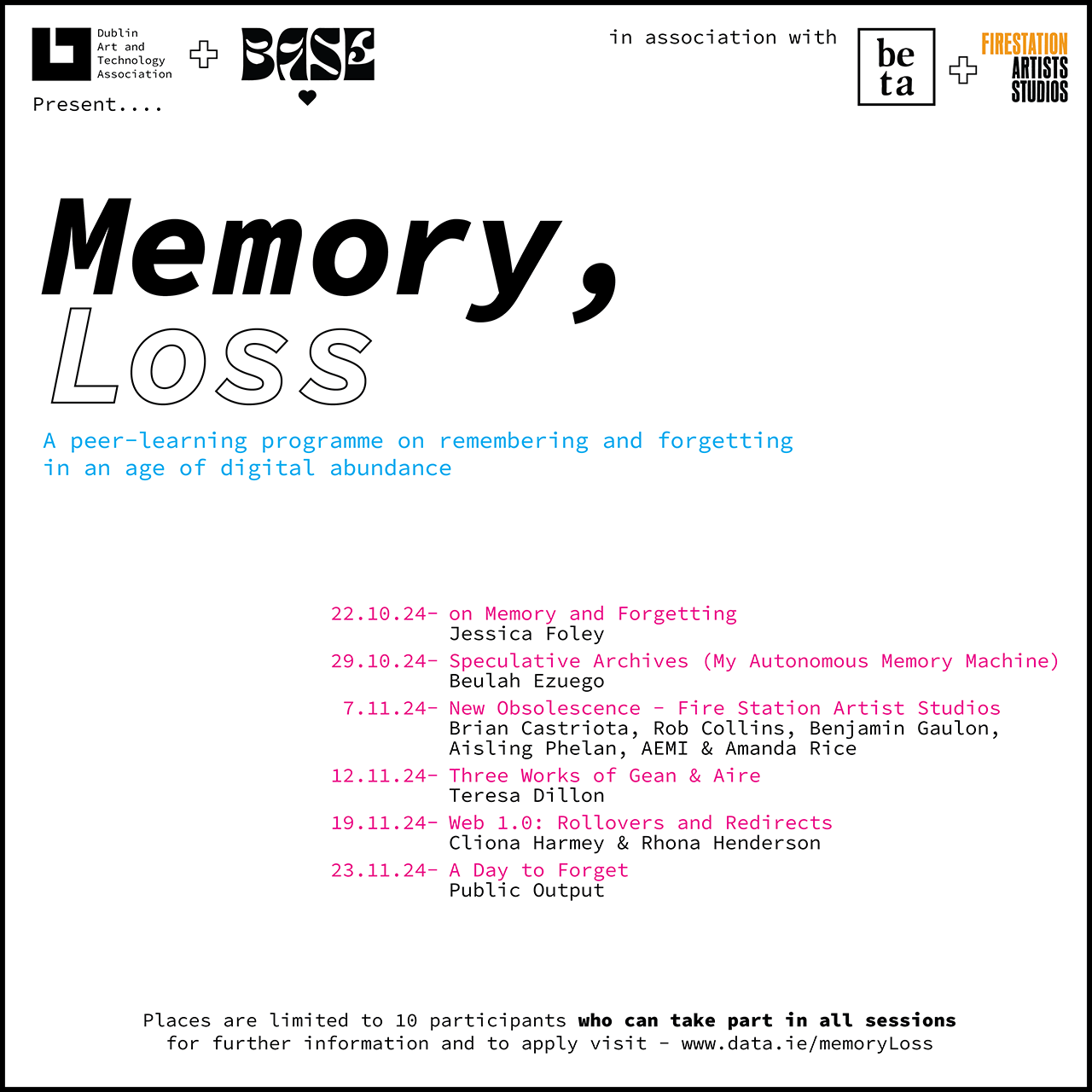 DATA.BASE: Memory, Loss