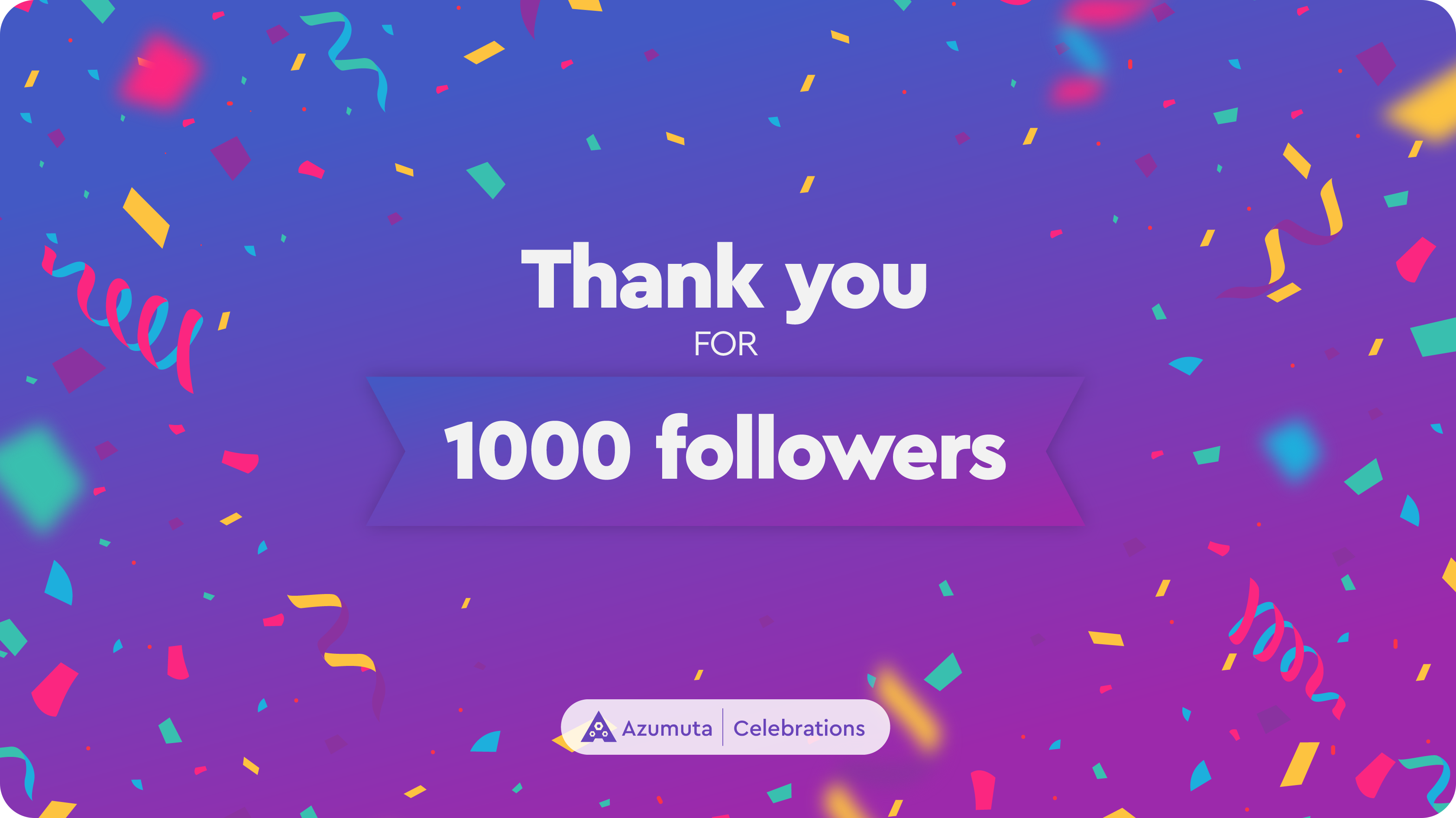 1000 Followers