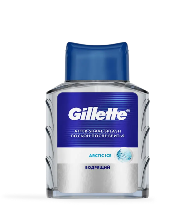 Arctic aftershave from the Gillette series