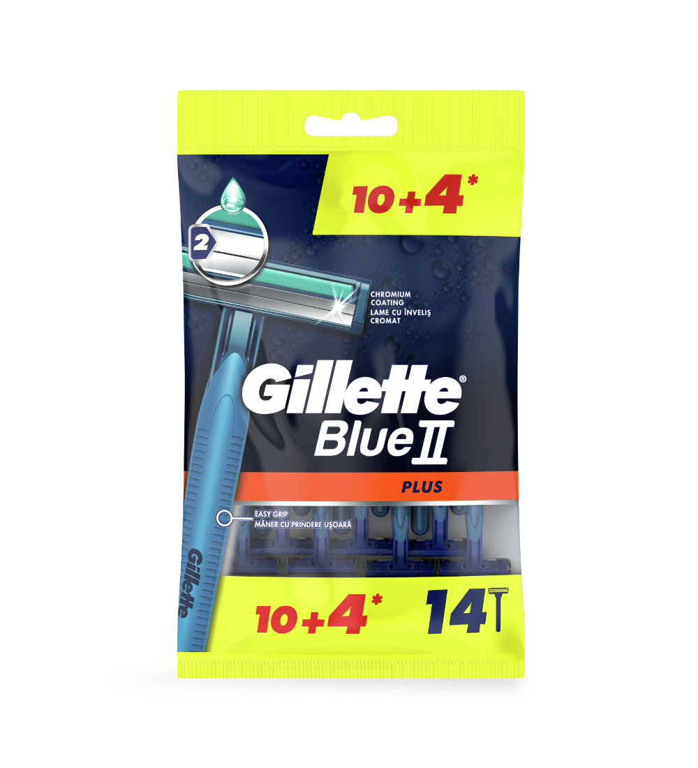 gillette blue 2 plus ultra grip