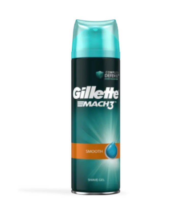 Gillette Mach3 smooth shaving gel