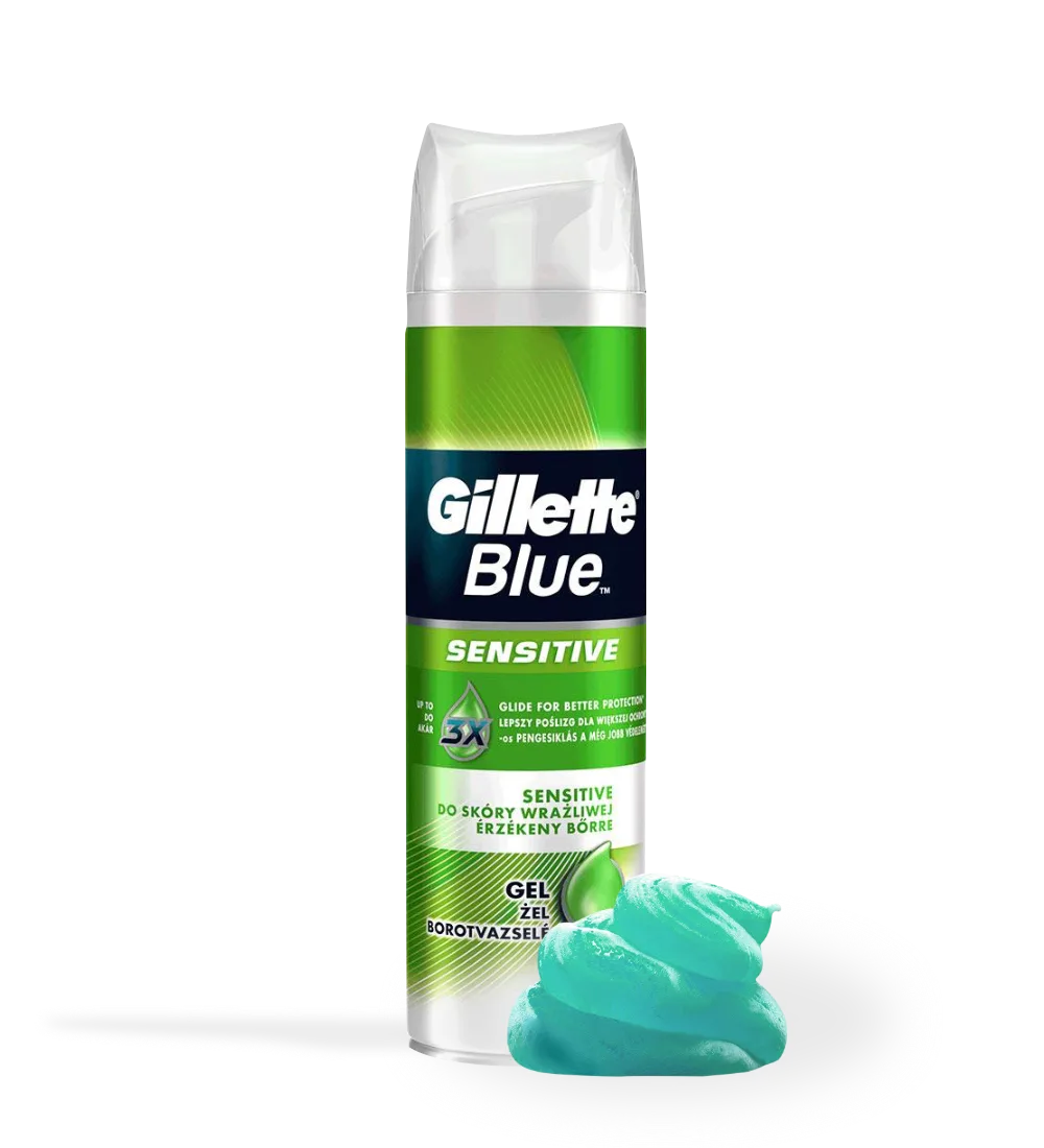 Blue Sensitive Shave Gel